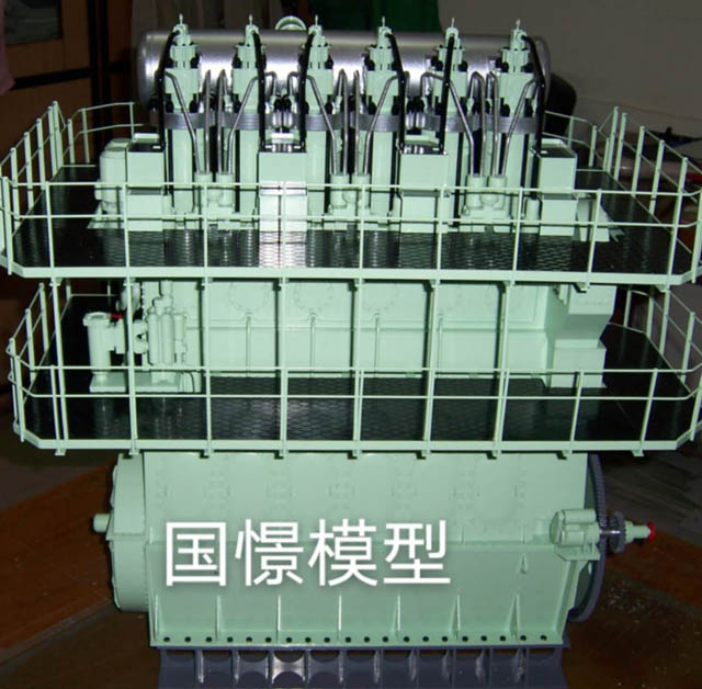 五台县发动机模型
