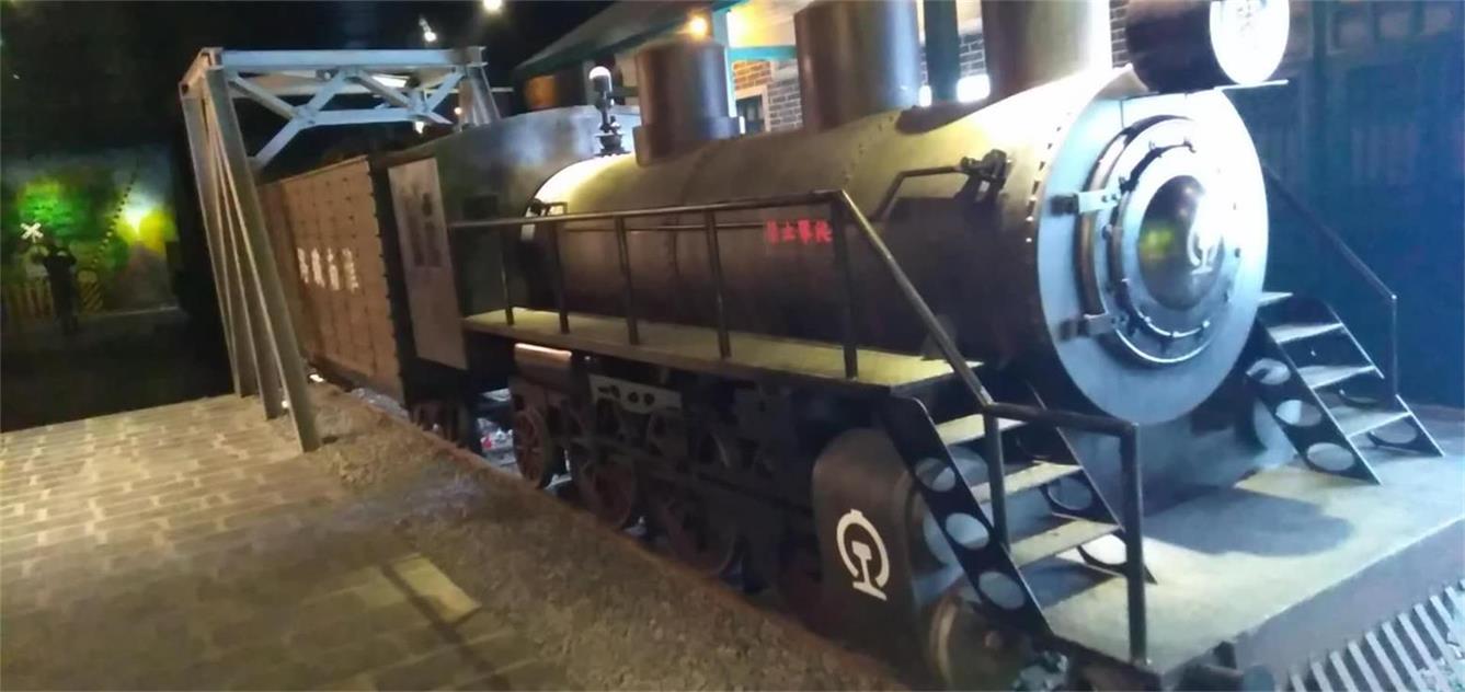 五台县蒸汽火车模型
